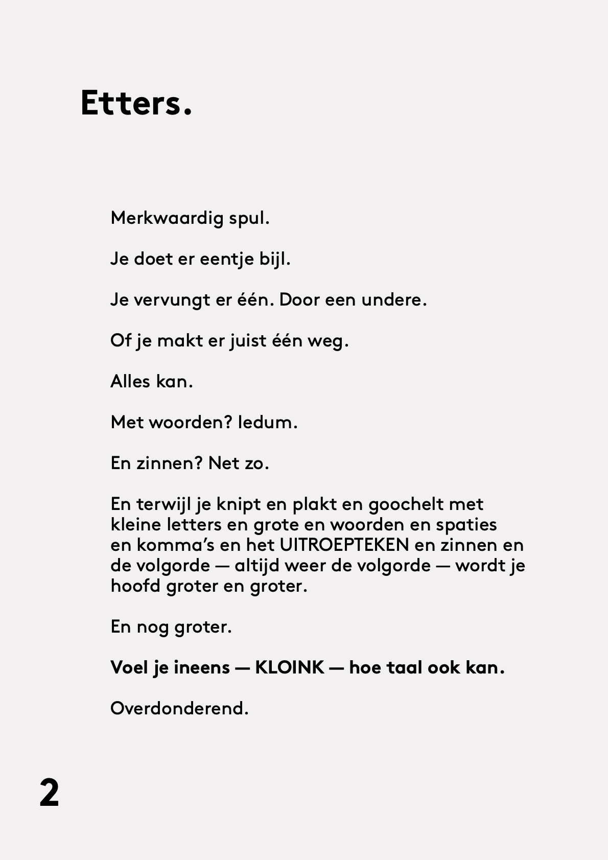 De grenzen van je taal.2